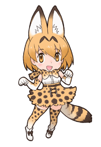 サーバル,Serval,薮猫,薮猫娘,けものフレンズ,Kemono Friends,兽娘动物园,動物朋友,动物朋友,动物伙伴,Nexon,猫娘,兽娘